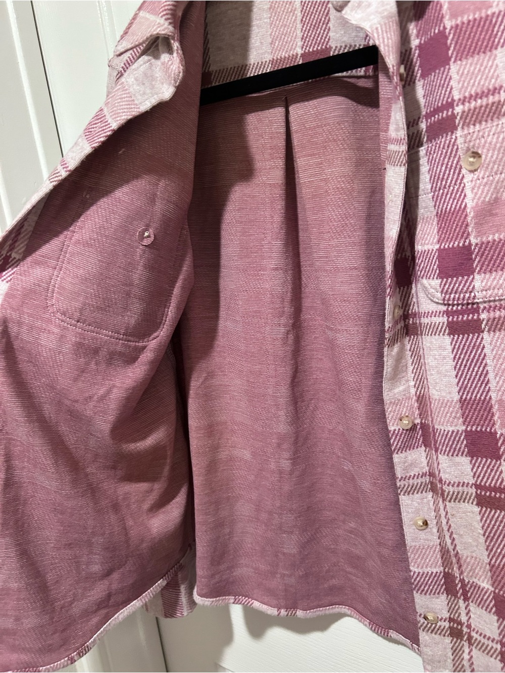 Faherty - XS - Legend Sweater Shirt - Amelia Plaid - Picture 4 of 4